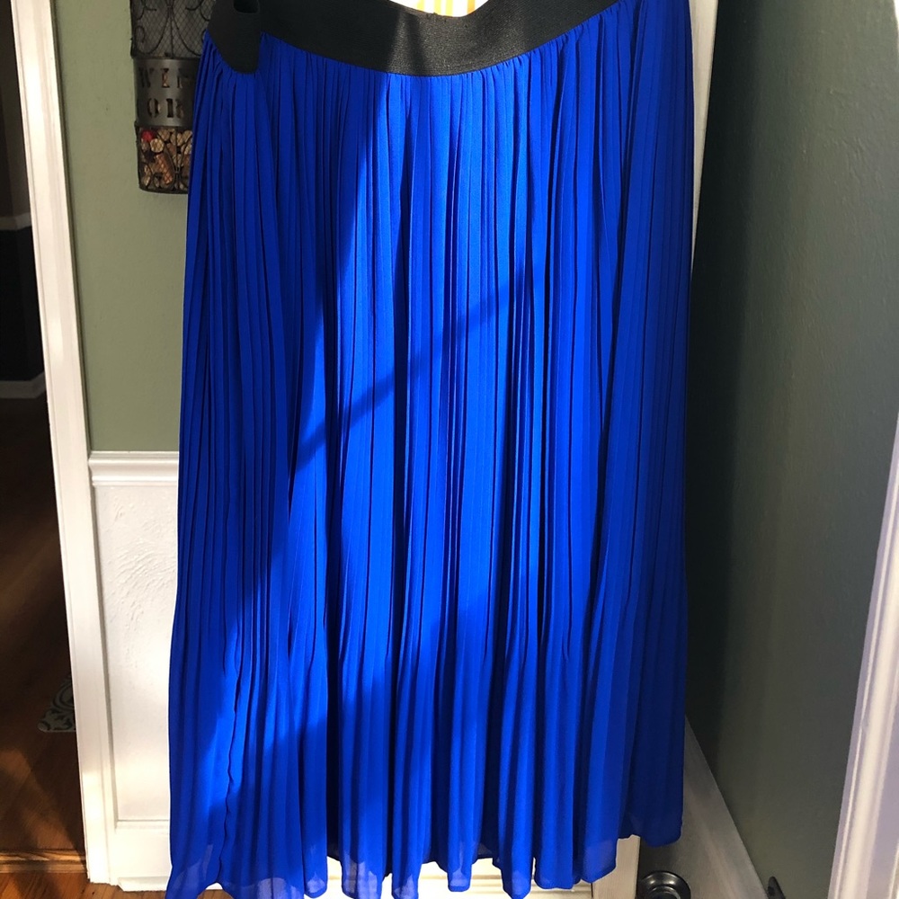 Blue torrid skirt